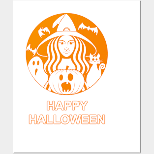 Happy Halloween Posters and Art